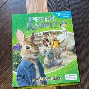 (5 for $15) BNIB My Busy Books - Peter Rabbit